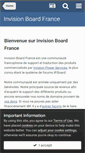 Mobile Screenshot of invisionboard.fr